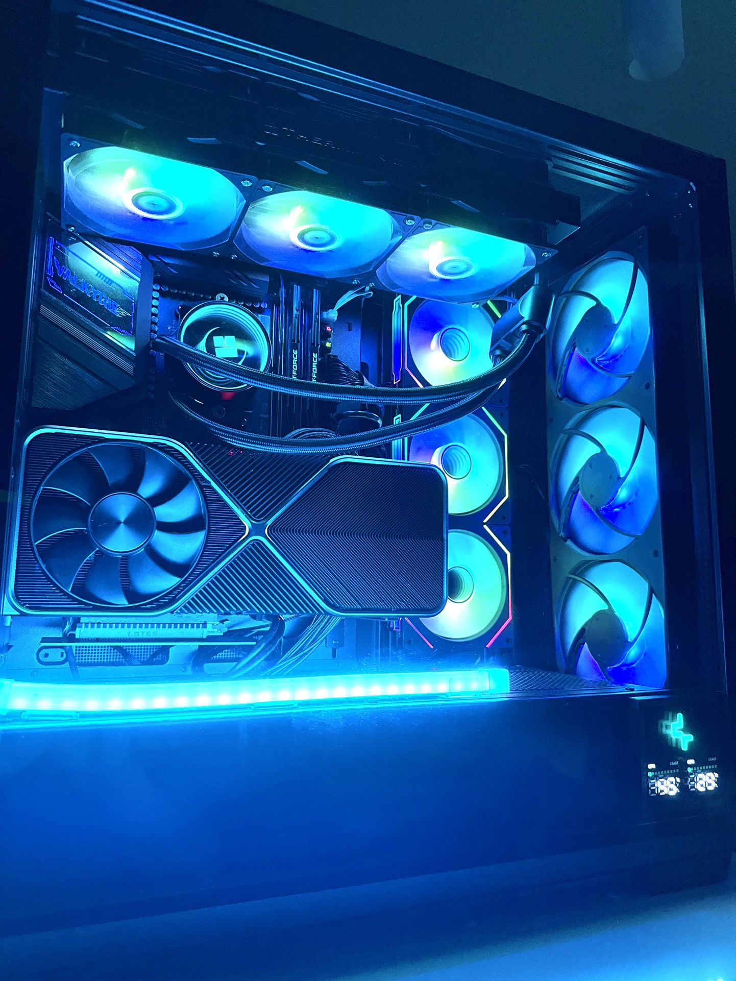 High-End Liquid-Cooled Gaming & Workstation PC — Ryzen 9 7900X / RTX 3090 / 32GB DDR5 / 2TB SSD / 2TB HDD