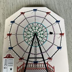 Cat's Meow Village Ferris Wheel Circus Series 1996