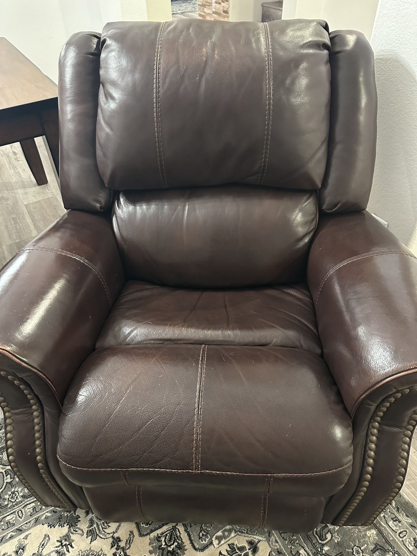 Brown Recliner 