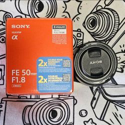 Sony E-Mount Lens - Sony FE 50mm f/1.8