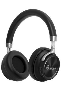 New in box Bluetooth Headphones, Over Ear Foldable Wireless Headset with Mic, Soft Memory-Protein Earmuffs, 25 Hours Playtime for Work Office Travel