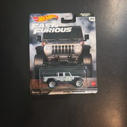 Hot Wheels Premium  FAst & Furious  Jeep  Gladiator 