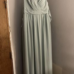 SAGE GREEN BRIDAL DRESS