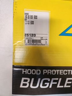 Hood bug deflector