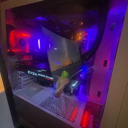 Gaming Pc and Lian Li White Color Case 