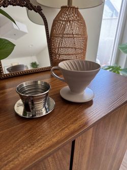 Kalita Wave 155 and Hario V60 Ceramic Japanese Coffee Drippers