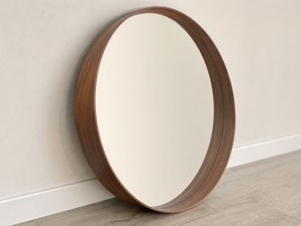 IKEA STOCKHOLM Round Mirror 23 5/8” – Walnut Veneer