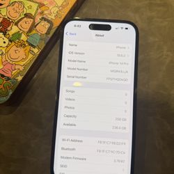 iPhone 14 Pro 256GB Unlocked Excellent Condition