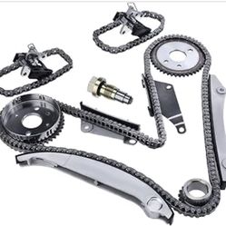 A-Premium 13Pcs Engine Timing Chain Kit W/Tensioner & Sprocket & Guide [fits DOHC, V6 2.7L] Compatible with Chrysler Concorde 98-99, Intrepid 98-99 & 