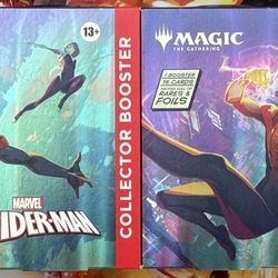 Spiderman 2025 Marvel's Spider-Man Collector Booster Omega Box Magic The Gathering MTG