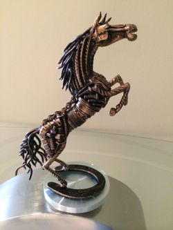 horse sculpture