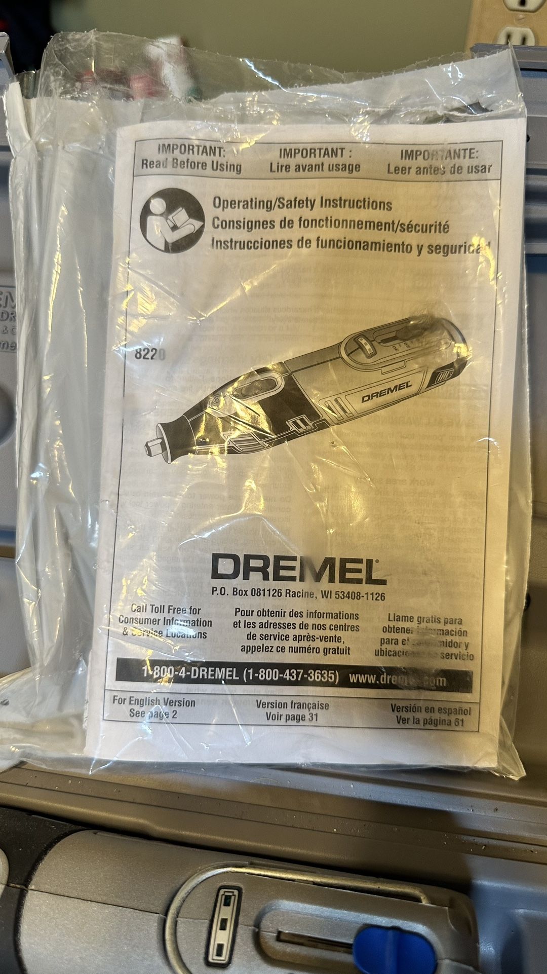 Cordless Dremel 