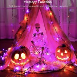 Halloween LED Lights 95 Ft 240 LED different Modes 