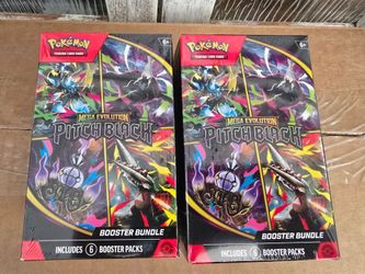 Pokémon TCG: Mega Evolution-Pitch Black Booster Bundle (12 Packs)