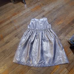 Gymboree Sz 7-8 Gold Color Dress Pre-owned 