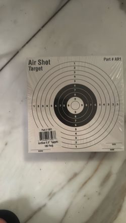 00 Pack - Air Shot Paper Targets Trap Target - 5.5 by 5.5 - Fits Gamo Cone Traps and Metal Box BB Catcher Target Holder Pellet Trap for Air Rifle/Airs