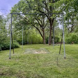 Batting Cage Frame And “L” Screen