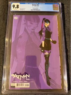 9.8 CGC BATMAN #92 JIMENEZ VARIANT 2020