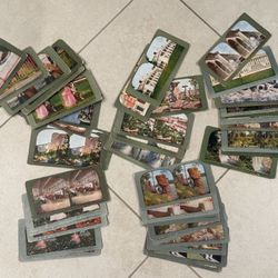 47 antique Ingersoll stereoview cards (1898)