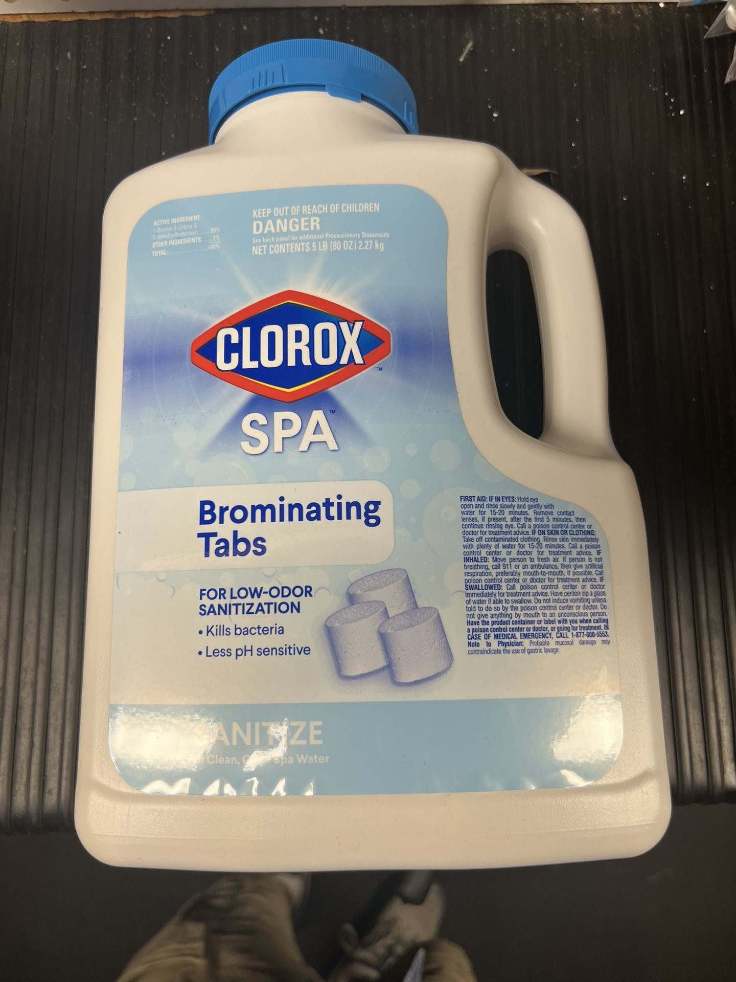 Clorox Pool Spa Brominating Bromine Tablet, 5 Pound, 21005CSP