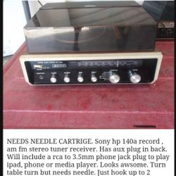 Vintage Sony Home Stereo