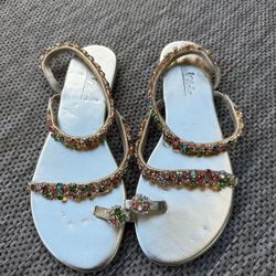 Women Crystal Embellished Sandals