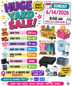 Yard Sale