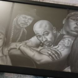 Hip Hop Legends Painting
