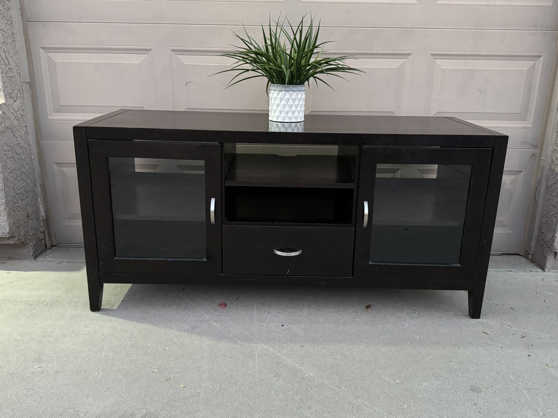 Nice Dark Brown Tv Stand
