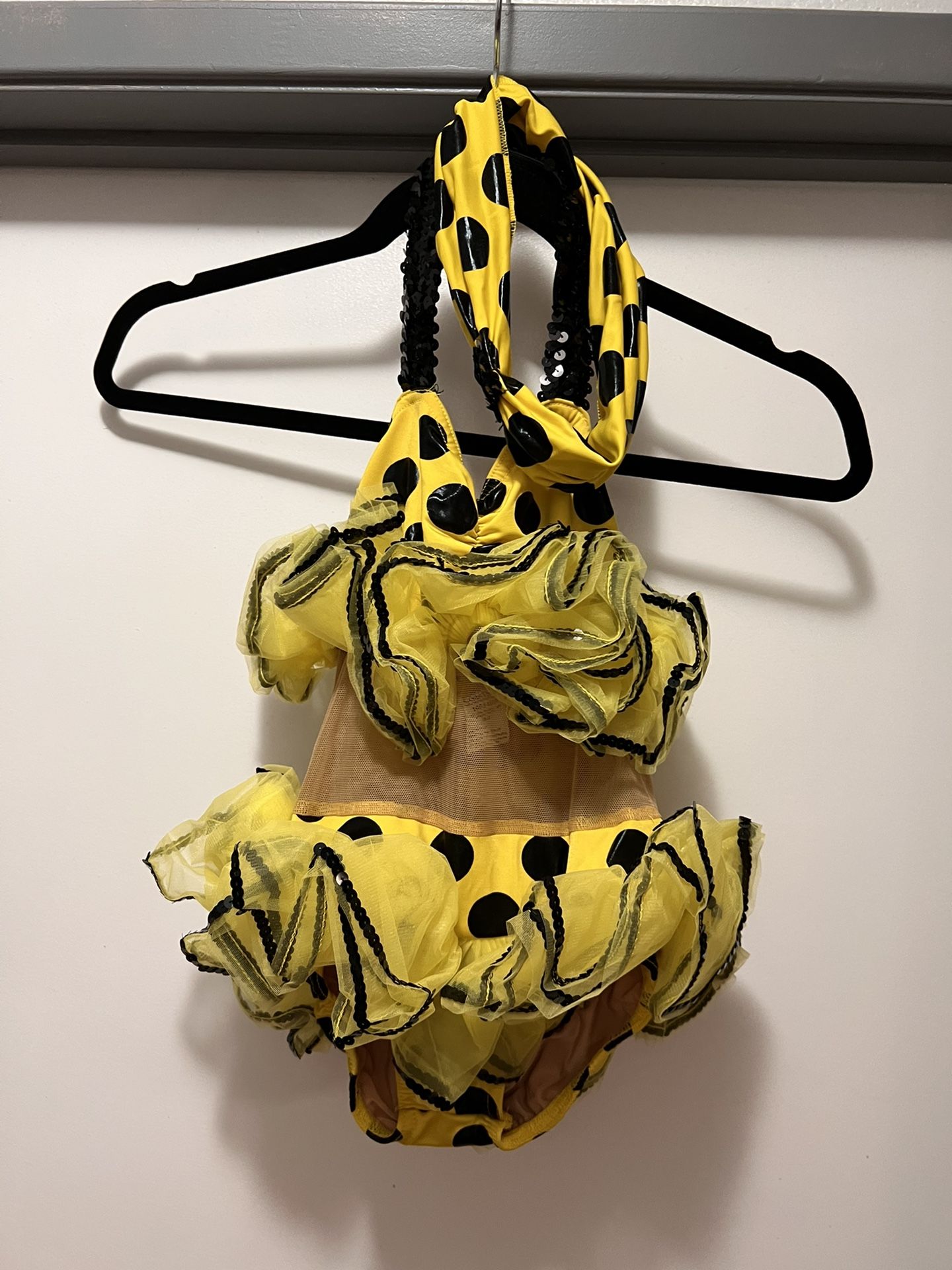 Yellow Polka Dot Costume