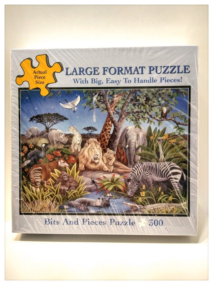 'Peaceable Kingdom' 300pc Large Format Puzzle - 18" x 24" *NEW*