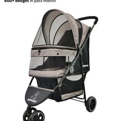 Cat Dog Stroller - Zips Closed For Cats Or Dogs 