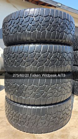 275/60/20LT Falken Wildpeak AT3