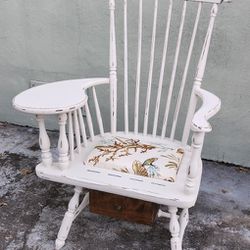 Unique Heywood Wakefield Solid Wood Writing Chair 