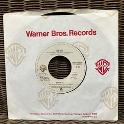 Devo “Whip It” 7” Single