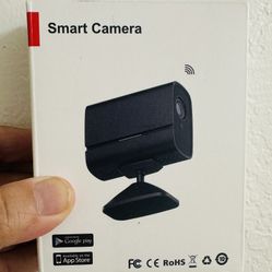 Wireless 1080p Smart Camera – WiFi Security Cam with USB-C & App Control New