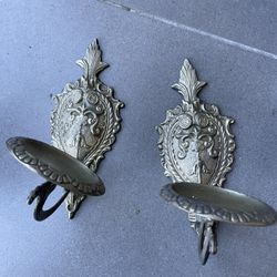 Vintage candle holders