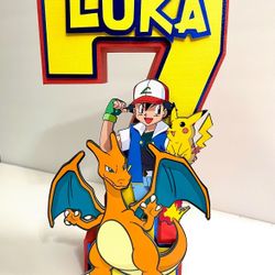 Custom Pokemon 3D Letter