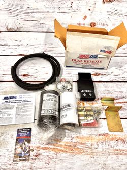 amsoil bmk-16 international diesal engine dual remote oil filtration syst kit