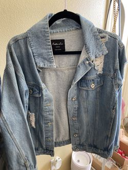 Distressed Jean Jacket