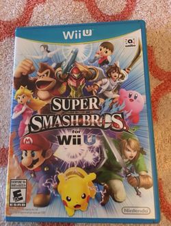 super smash bros wii u