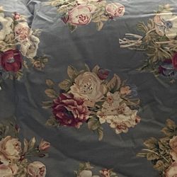 Reversable Queen Comforter & Shams 