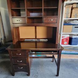 Desk With Hutch