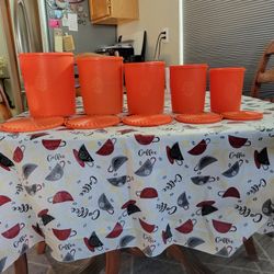 Tupperware Canisters 