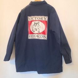Vintage Victory Records Promo Punk Hatebreed Label Employee Jacket 