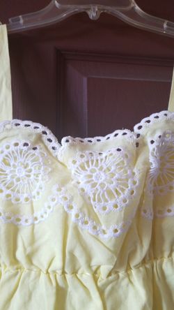 Yellow dress