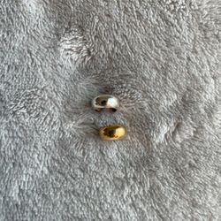 *Sterling silver ear cuffs gold and silver