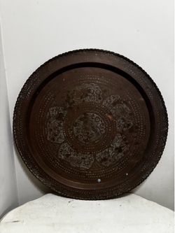 Brass platter ( Hong Kong )