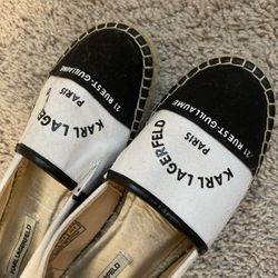 Stylish and comfortable espadrilles by Karl Lagerfeld