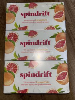 Spindrift Grapefruit Sparkling Water 3x 8-Pack